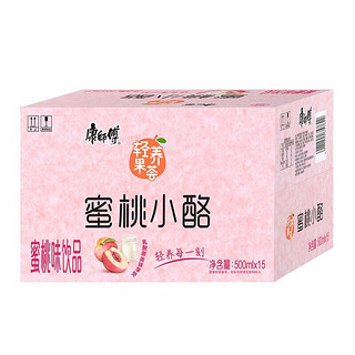 康师傅 蜜桃小酪 蜜桃味 500ml*15瓶