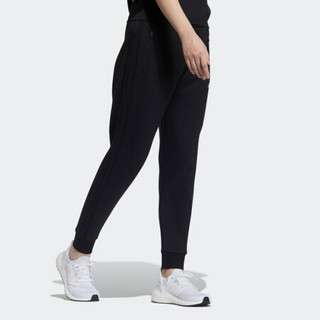 adidas 阿迪达斯 官方轻运动女装宽松束脚运动裤GT6825 黑色/黑色 A/2XL(175/84A)