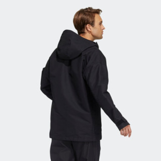 阿迪达斯官网 adidas TH JKT WV CSTM 男装训练运动夹克外套GP0982 黑色 A/L(180/100A)