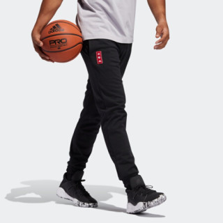 阿迪达斯官网 adidas MIC SPT PANT 新年款D·罗斯同款男装篮球运动长裤GQ1362 黑色/多色 A/XL(185/90A)