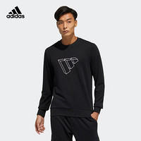 阿迪达斯官网 adidas FI SWT FT BOS 男装训练运动卫衣GP0987 黑色 A/XL(185/104A)