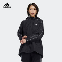 阿迪达斯官网 adidas CNY JKT WARM 新年款女装训练运动夹克外套GP0625 黑色/白 A/L(170/92A)