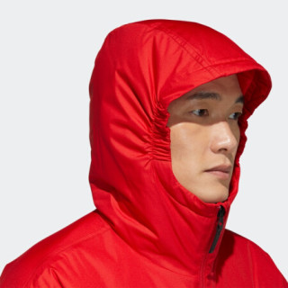 阿迪达斯官网 adidas CNY PAD JKT 新年款男装冬季户外运动夹棉夹克GN7525 浅猩红 A/L(180/100A)