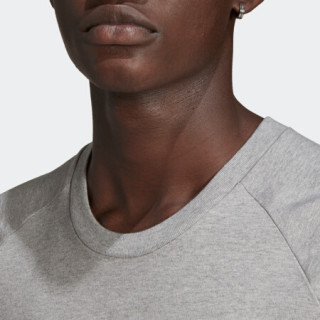 阿迪达斯官网 adidas 三叶草 TRICOL TEE 男装运动短袖T恤GQ8917 中麻灰 XS(参考身高:167~172CM)
