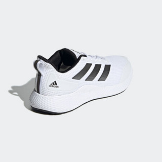 阿迪达斯官网 adidas edge gameday 男鞋低帮跑步运动鞋GZ5281 白色/黑色 36(220mm)
