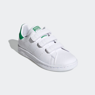 adidas ORIGINALS STAN SMITH CF C 男童休闲运动鞋 FX7534 白/绿 33码