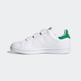 adidas ORIGINALS STAN SMITH CF C 男童休闲运动鞋 FX7534 白/绿 28码