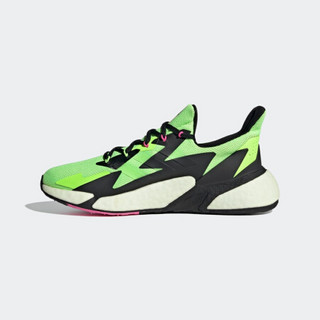 阿迪达斯官网 adidas X9000L4 男鞋低帮跑步运动鞋GZ5284 乳白色/薄荷绿/橙色 40(245mm)