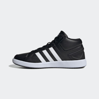 adidas 阿迪达斯 官网 adidas ALL COURT MID 男鞋中帮运动鞋H02981 黑色/白色 43(265mm)