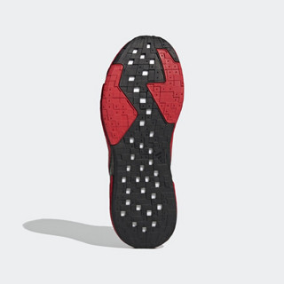 阿迪达斯官网 adidas X9000L4 M 男女跑步运动鞋GZ7605 白/黑/红 44.5(275mm)