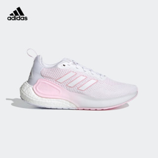 阿迪达斯官网 adidas ALPHALAVA 男女跑步运动鞋H05039 白色/浅粉 46.5(290mm)