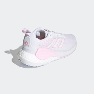 阿迪达斯官网 adidas ALPHALAVA 男女跑步运动鞋H05039 白色/浅粉 46.5(290mm)