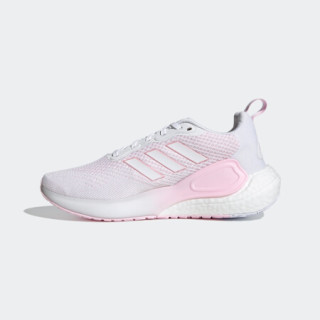 阿迪达斯官网 adidas ALPHALAVA 男女跑步运动鞋H05039 白色/浅粉 46.5(290mm)