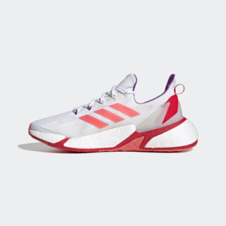 阿迪达斯官网 adidas X9000L4 W 新年款刘亦菲同款女鞋跑步运动鞋GZ7638 白色/红色/紫色 40(245mm)