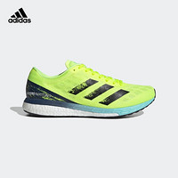 阿迪达斯官网 adidas ADIZERO BOSTON 9 M男鞋跑步运动鞋H68740 亮黄荧光/黑 46(285mm)