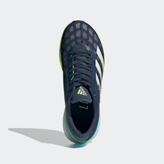阿迪达斯官网 adidas ADIZERO BOSTON 9 W女鞋跑步运动鞋H68743 藏青/水晶蓝/白 36.5(225mm)