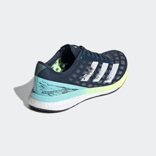 阿迪达斯官网 adidas ADIZERO BOSTON 9 W女鞋跑步运动鞋H68743 藏青/水晶蓝/白 36.5(225mm)