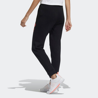 阿迪达斯官网 adidas neo W FAV JAN PANTS 新年款女装运动裤GP5516 黑色 A/M(165/72A)