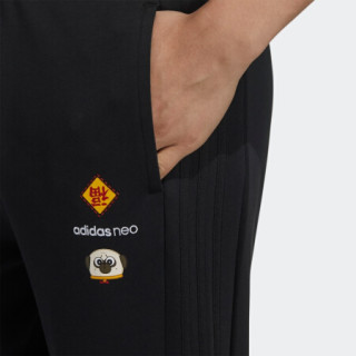 阿迪达斯官网 adidas neo 吾皇万睡联名新年款男装运动裤GP5748 黑色/黑色 A/2XL(185/96A)
