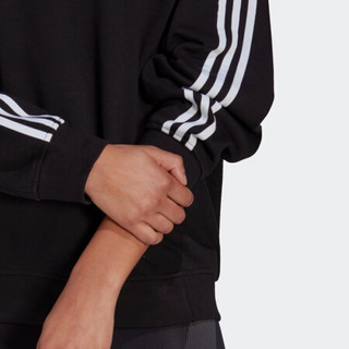 阿迪达斯官网 adidas 三叶草 OS SWEATSHIRT 女装运动卫衣GN2783 黑色 32(参考身高:160~165CM)