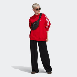 阿迪达斯官网 adidas 三叶草 OS SWEATSHIRT 女装运动卫衣GN2829 浅猩红 32(参考身高:160~165CM)