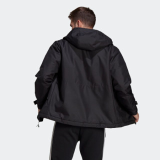 阿迪达斯官网 adidas BSC ST IN H J男装冬季户外运动夹棉夹克GN3241 黑色 A/XL(185/104A)