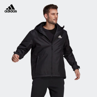 阿迪达斯官网 adidas BSC ST IN H J男装冬季户外运动夹棉夹克GN3241 黑色 A/XL(185/104A)