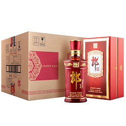 LANGJIU 郎酒 珍品郎 典藏版 酱香型白酒 53度 500ml*6瓶 整箱装