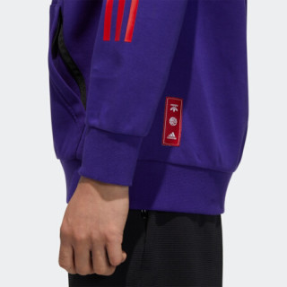 阿迪达斯官网 adidas CNY GFX HS 新年款男装训练运动卫衣GQ0890 学院紫 A/L(180/100A)