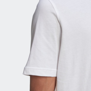 阿迪达斯官网adidas三叶草 TREFOIL T-SHIRT男装运动短袖T恤GN3485 白/玫红色 M(参考身高:179~185CM)