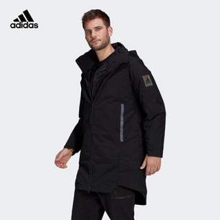 阿迪达斯官网 adidas MYSHELTER 4-1男装冬季户外运动夹棉夹克GK8706 黑色 A/2XL(185/108A)