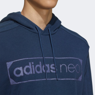 阿迪达斯官网adidas neo M SSFV1 HOODIE2新年款男装运动套头衫GP4852 蓝色 A/3XL(190/112A)