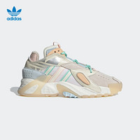 阿迪达斯官网 adidas 三叶草 STREETBALL W 女鞋低帮经典运动鞋GZ2793 灰白/米黄/鹅黄 36(220mm)