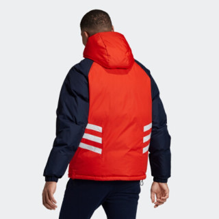 阿迪达斯官网 adidas 三叶草 Rev Dwn Jkt 男装冬季双面运动羽绒服GJ6725 亮粉红荧光/学院藏青蓝/白 S(参考身高:173~178CM)