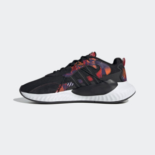 阿迪达斯官网 adidas 三叶草 HI-TAIL 新年款男女经典运动鞋H69047 黑/紫/橙黄/红 38.5(235mm)