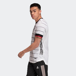 adidas 阿迪达斯 DFB H JSY AU 男子运动T恤 EH6104 白色 XL