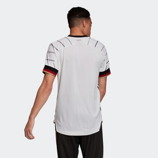 adidas 阿迪达斯 DFB H JSY AU 男子运动T恤 EH6104 白色 XL