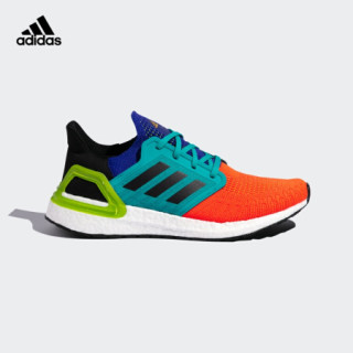 阿迪达斯官网 adidas ULTRABOOST 20 男女鞋跑步运动鞋GV7164 蓝绿/红色/黑色/紫色/绿色 44(270mm)