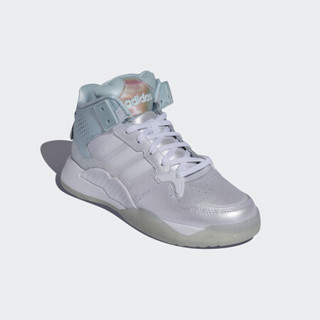 阿迪达斯官网 adidas neo 5TH QUARTER 女鞋休闲运动鞋H01538 白/红 39(240mm)