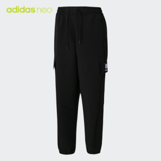 阿迪达斯官网 adidas neo W BRLV PANT 女装秋冬运动长裤HB1302 黑色/黑色 A/S(160/68A)