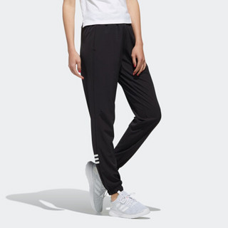 阿迪达斯官网 adidas neo W TRACK PANT 女装春夏运动宽松长裤DX9692 黑色 A/XL(170/80A)