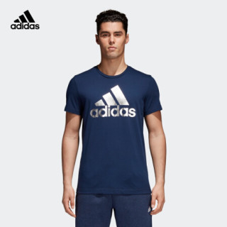 阿迪达斯官网adidas BOS FOIL男装运动型格短袖T恤CV4508CV4507CV4509 学院藏青蓝 A3XL(190/112A)