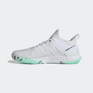 阿迪达斯官网adizero Ubersonic 4 Parley HC男运动鞋FX1479 白色/灰色 44(270mm)