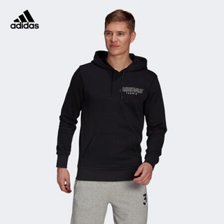 阿迪达斯官网 adidas CAT GRAPH HOOD 男装网球运动服装GK8158 黑色 A/2XL(185/108A)