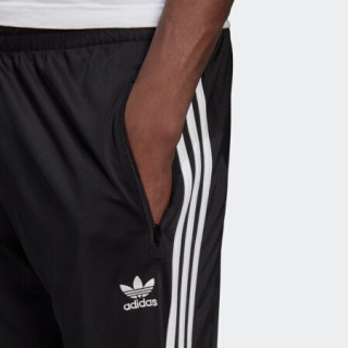 阿迪达斯官网 adidas 三叶草 FIREBIRD TP男装运动直筒长裤GN3517 黑色 L(参考身高:185~188CM)