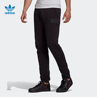 阿迪达斯官网 adidas 三叶草 新年款陈奕迅同款男装运动裤GN3304 黑色 M(参考身高:179~185CM)