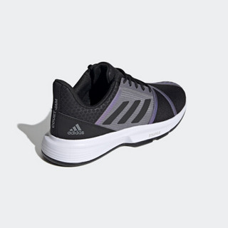 阿迪达斯官网 adidas CourtJam Bounce M 男鞋运动鞋FX1493 黑色/灰色/紫色 45(280mm)