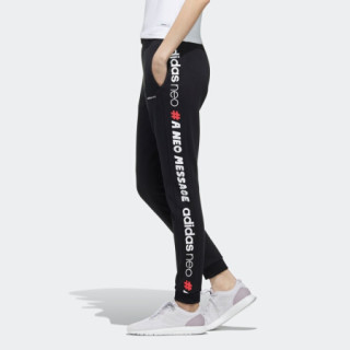 阿迪达斯官网 adidas neo W VLDAY TP 女装运动裤FU0218 黑色/黑色 A/M(165/72A)