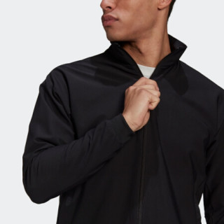 阿迪达斯官网 adidas SPRG JKT 男装春秋网球运动夹克外套GH7676 黑色 A/M(175/96A)