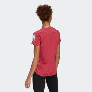 adidas 阿迪达斯 OWN THE RUN TEE 女子运动T恤 GJ9987 红色 S